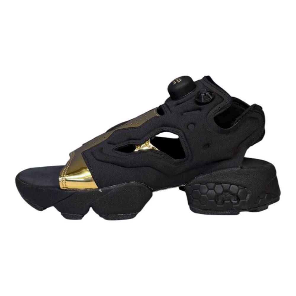 NEW REEBOK women's instapump fury sandal in black